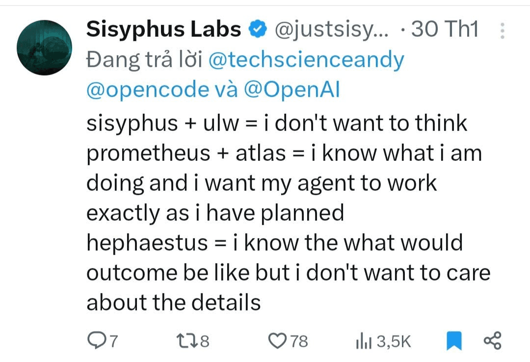 Explanation of Oh-my-opencode's author Image